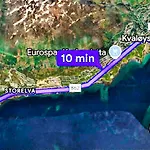 公寓 Northern Lights Midtgaard, Kvaloya Modern 2br, Free Parking *