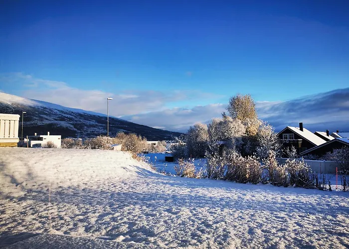 Northern Lights Midtgaard, Kvaloya Modern 2br, Free Parking Апартаменты