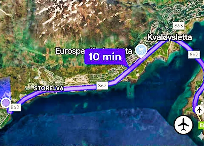 Διαμέρισμα Northern Lights Midtgaard, Kvaloya Modern 2br, Free Parking *